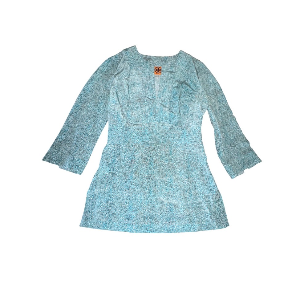 Tory Burch Silk Tunic Top size 4